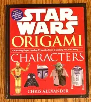 Star Wars Characters Origami Book Yoda, R2D2, C3PO, DARTH VADER JANGO FETT