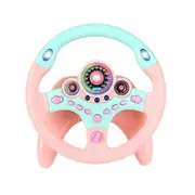 Children Steering Wheel Toy Simulation Driving Car Education Toy 360 Degree Rotating Detachable for Ages 3 Up Toddlers Type 2
