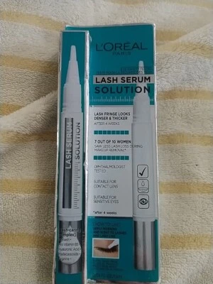 Loreal Paris Lash Serum Solution Brand New B11
