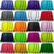 Topspeeder 60 Pieces Drawstring Backpack Bags Sports Sackpack Bulk Cinch Gym ...