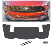 GT350R FRONT SPLITTER+ 2 SUPPORT RODS for 2018-2023 MUSTANG GTs Performance Pack