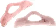 Scraping Board Massage Scraping Tool 2 Pcs Pink Medium Body Massage Scraper for Therapy Trigger Point Treatment