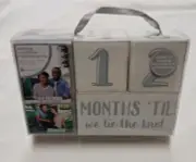 Wedding Countdown To I DO Milestone Blocks NEW Pearhead