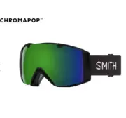 New Smith I/O Asian Fit Goggles ChromaPop Sun Green Mirror