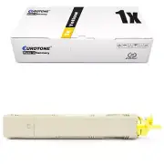 1x Toner for OKI C 3300 3400 3450 3600 N, 43459329 Yellow