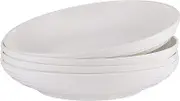Mikasa Ciara Chip Resistant Set of 4 Pasta Bowls Set, 8-inch