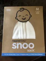 NEW Happiest Baby SNOO Sleep Sack Organic Baby Swaddle Blanket Sack M (2-4 mo)