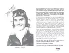 MARION KIRBY II SIGNED 8X10 (D) PSA DNA AC41577 WWII ACE 5V