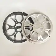 2 Pcs 5" Universal ABS Silver Speaker Cover Grill For Car Audio DJ PA Speaker