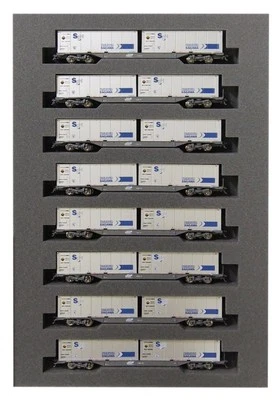 KATO N Gauge M250 Super Rail Cargo Container Set B 8 Cars Model Train