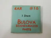 BULOVA 4AR Genuine NOS Factory Watch Replacement Part #16