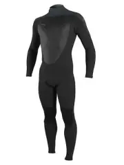 O Neill Epic 4/3mm Mens Fullsuit GR2-Black-Gunmetal-Black L