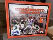 Cincinnati Bengals: An Illustrated Timeline by Jeff Suess Signed By Authors