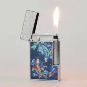 2025 Koi Fish Lighter Ping Sound Limited Edition Butane Refill Smoking Tool Gift