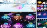 Floating Pool Lights, Pool Lights IP68 Waterproof, Rechargeable RGB 6 Pack