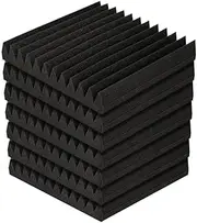 ARTISS Alpha Acoustic Foam Panels 20pcs Studio Sound Absorption Wedge Tiles Absorber 12-Tooth 30cm x 30cm Insulation Paddings Room Sound-dampening Soundproof Treatment