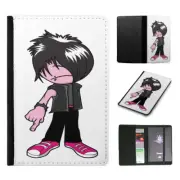 PASSPORT ITINERARY ORGANIZER|CUTE EMO CHIBI FASHION 3