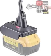TPDL Upgrade for V7+V8 Battery Adapter, for DeWalt 20V Max Battery Convert for Dyson V7/V8 Series Vacuum Cleaner (V7 V8 Common)