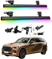 BJOHQ Electric Running Boards Compatible for Mazda CX-8 2019-2025 with Light, SUV, Off-Road & Pickup Trucks - Retractable Truck Steps & Nerf Bars
