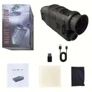 10X Digital Zoom Infrared Monocular with LED Light
