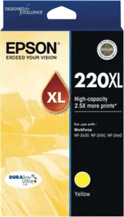 Epson 220 XL DURABrite Ultra Yellow Ink