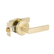 Zanda 165mm Satin Brass Kent Passage Set