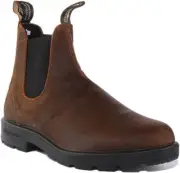 Blundstone 1911 Waterproof Waxed Upper Chelsea Unisex Boot Tan UK 6 - 12