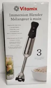 Vitamix Immersion Blender 5 Speed 625W 4-Pronged Blade Brand New In Box