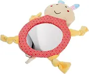 KICHOUSE Plush Baby Car Mirror Baby Backseat Mirror Baby Car Rearview Safety Mirror Baby Mirror for Car