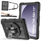 Case for Samsung Galaxy Tab A9+/A9 Plus Case 11" 2023 A9 Plus 11 inch Black