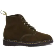 DR. MARTENS 101 REPELLO CALF SUEDE OLIVE ANKLE BOOTS MEN SHOES 27706305