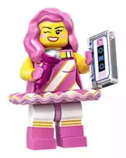 The LEGO Movie 2 Series Minifigures 71023 Candy Rapper