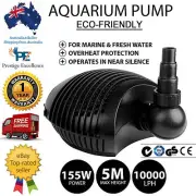 Aquarium Pond Filter Pump 10000LPH Fish Tank Fountain Marine Fresh Water Oxygen