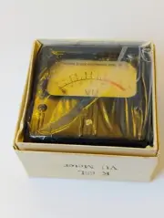 Osker Block Electronic ENG. CO. VU Meter Model K-65 NOS Japan