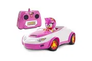 Sonic Team Racing RC: Amy Rose - NKOK 683, 1:28 Scale 2.4GHz Remote Controlled Car, 6.5' Compact Design, Officially Licensed Sega The Hedgehog, Battery Powered, Ages 6+