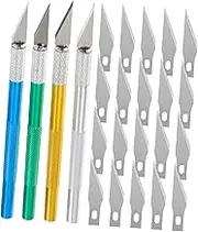 Operitacx Set Mini Precision Carving Knife Set for Hobby and Paper Cutting Tools