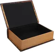 MUSISALY Vintage Book Shaped Key Storage Box Decorative Simulation Book Organizer for Keys Jewelry and Items Decor Prop Unique Choice