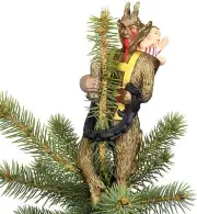 Tree Buddees Creepy Krampus Tree Topper for Christmas or Halloween Trees - La...