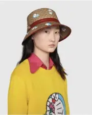 Gucci x Doraemon Bucket Hat NWT Size Medium Limited Edition