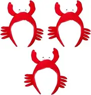 [FOMIYES] 3pcs Party Headdress Lobster Interesting Headband Holiday Party Supplies Fun for Material