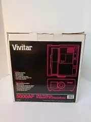 VIVITAR 5000AF Auto Focus 35mm Slide Projector NEW IN BOX l