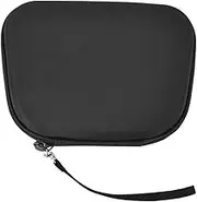 YYOYY Carrying Bag, for PS4 Wireless Bluetooth Handle, Portable Game Controller Travel Case, Black AntiShock Storage Bag, Waterproof EVA, Hand Strap, for USB Cable and Gadgets