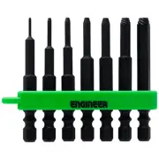 ENGINEER 1/4" SCREW EXTRACTOR BIT SET DBZ-401 NEW
