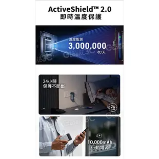 Anker 733 行動電源 10000mAh GaN 氮化鎵 65W 快充 行動電源+充電器 二合一 3孔輸出