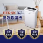 【HERAN 禾聯】新一級能效6公升除濕機(HDH-12YL010)