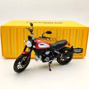 TSM 1/12 Ducati Scrambler Icon 803CC 2015 Rosso TSMMC004 Red Motorcycle Diecast