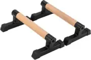 Wood Push Up Bars Parallettes Bars Higher Quality Calisthenics Equipment Pushup