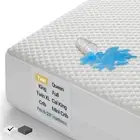 Waterproof Mattress Protector, Twin Size, Fitted Sheet with Stretchable Pocke...