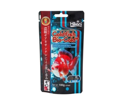Hikari Goldfish Bio-Gold+ SS Sinking Pellet 100g - All Types of Fancy Goldfish
