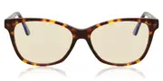 Swanwick Cat Eye Day Blue-Light Block Tortoiseshell Men's Glasses Tortoiseshell Size 52 - Private Health Rebate - Blue Light Block Available